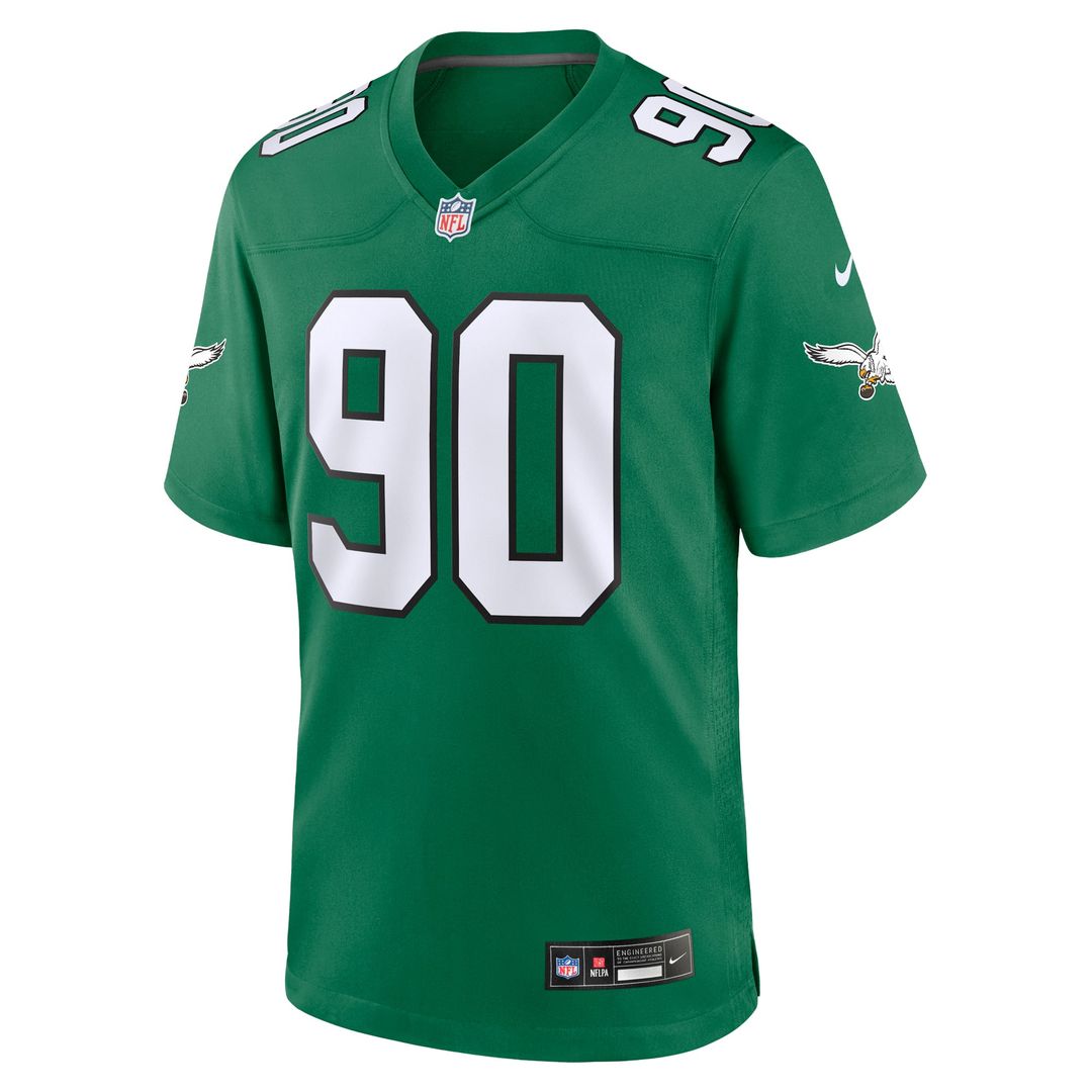 Philadelphia Eagles Jordan Davis Nike Midnight Green Game product image 8