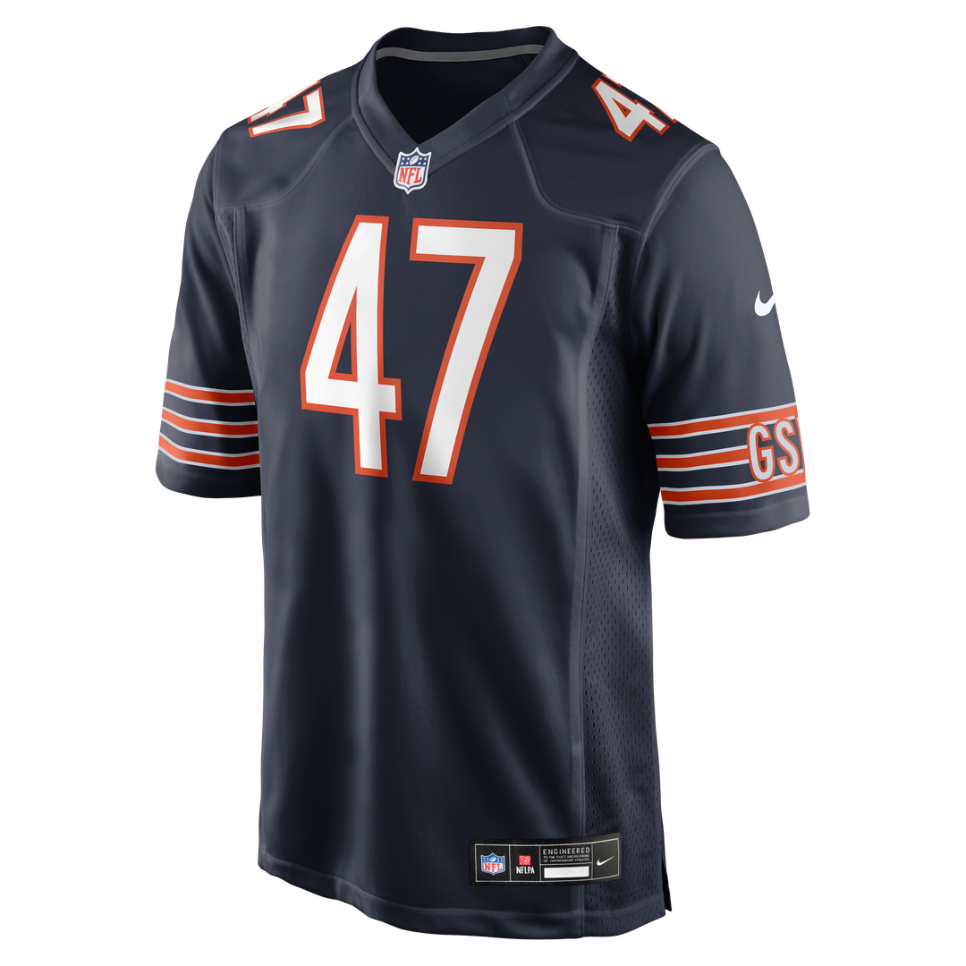 Chicago Bears Ruben Hyppolite II Nike Navy Game Jersey product image 4
