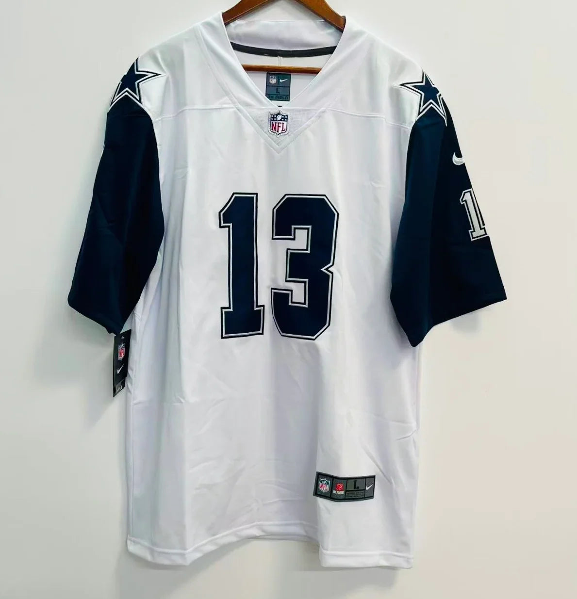 Caleb Downs Dallas Cowboys Official NFL Nike alternate Jersey product image 2, provided for visual reference and product