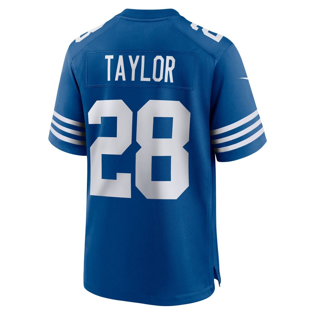 Indianapolis Colts Jonathan Taylor Nike White Game Jersey product image 9