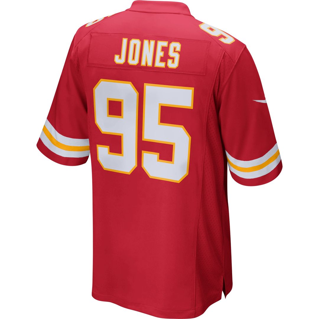 Kansas City Chiefs Chris Jones Nike Red Game Jersey product image 3