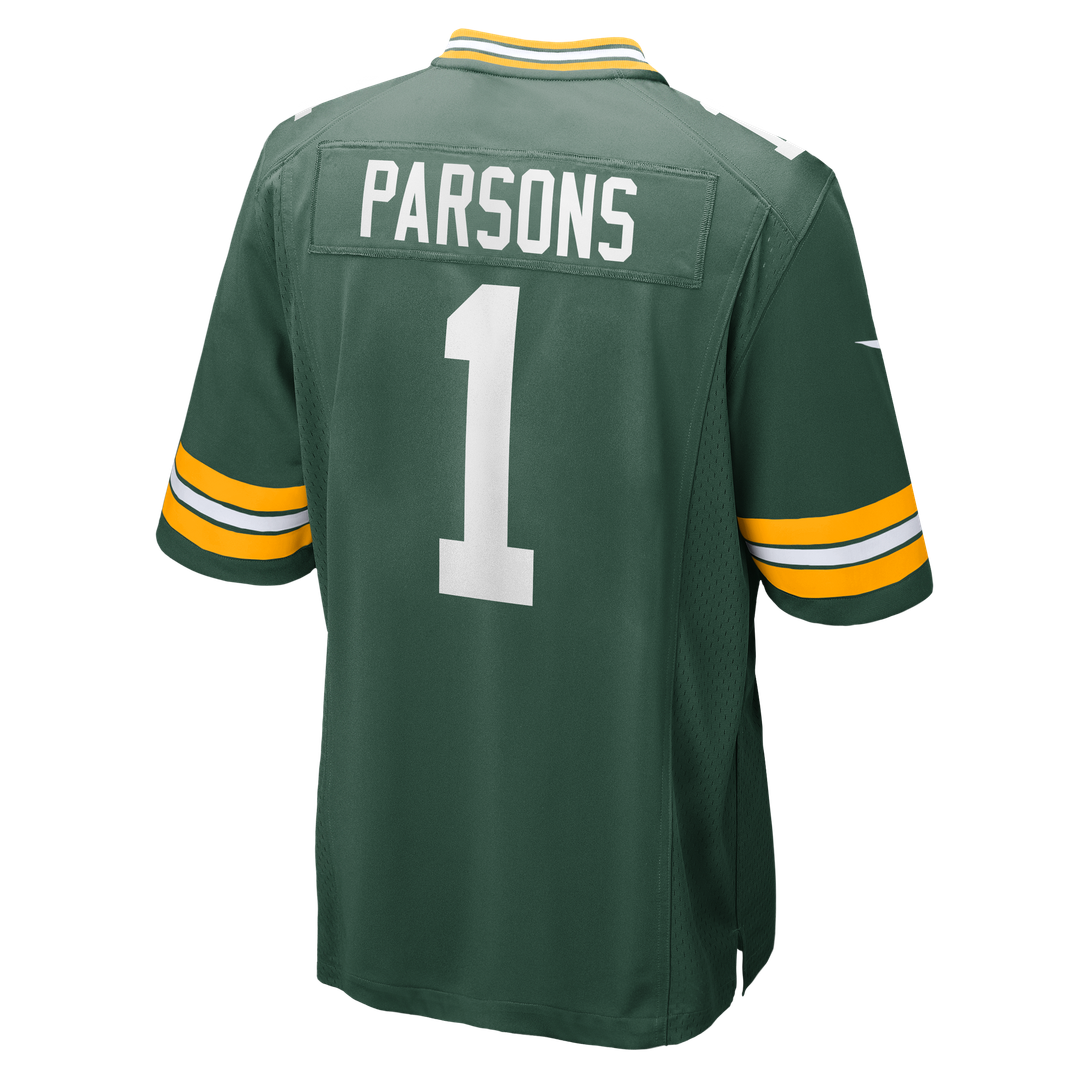Green Bay Packers Micah Parsons Nike White Game Jersey product image 35
