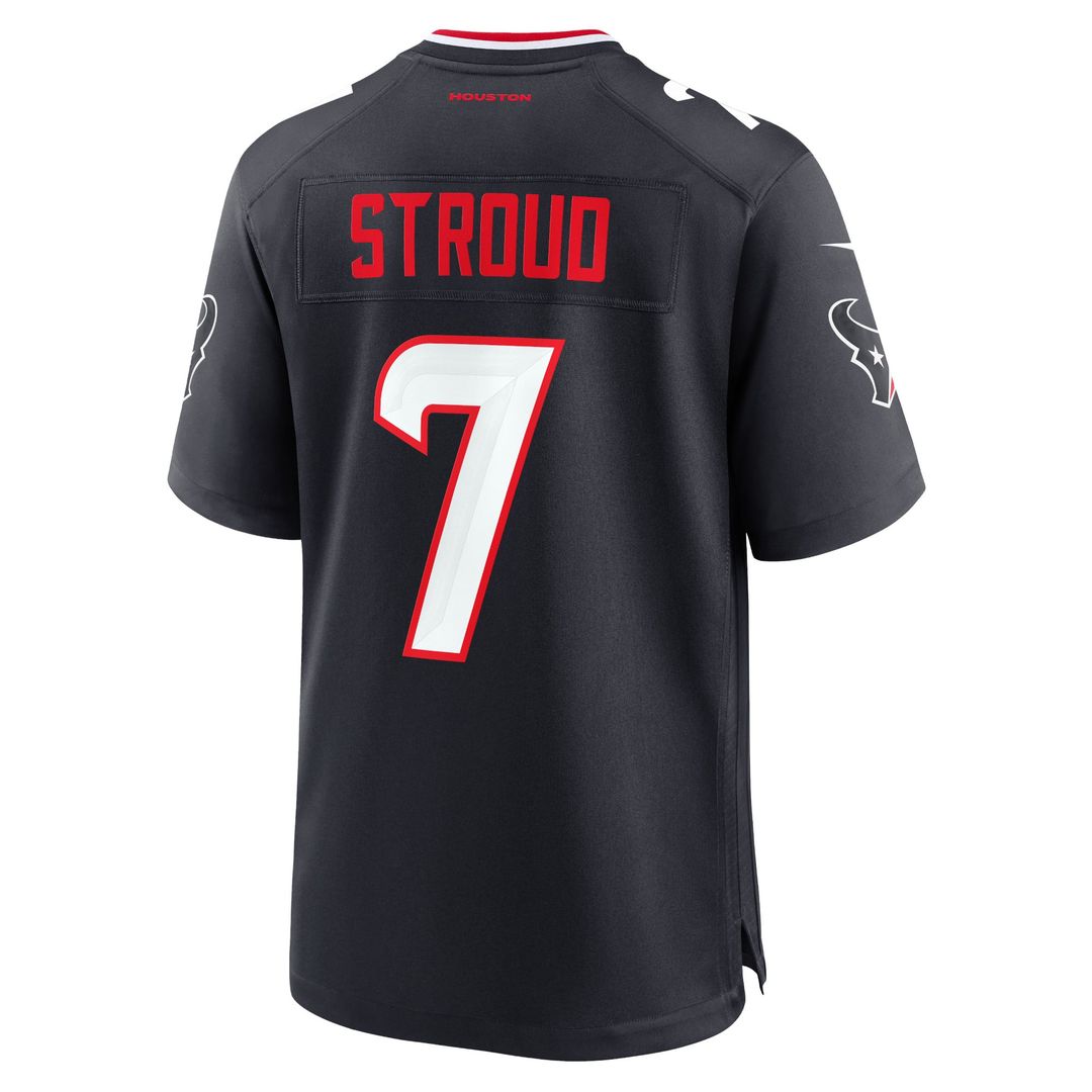 Houston Texans C.J. Stroud Nike Navy Game Jersey product image 3