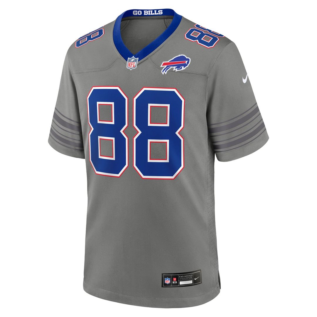 Buffalo Bills Dawson Knox Nike Gray Nickel City Game Jersey product image 2