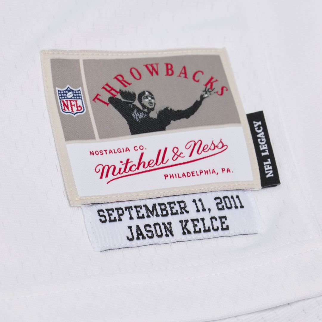 Philadelphia Eagles Jason Kelce Mitchell & Ness White Big & product image 4