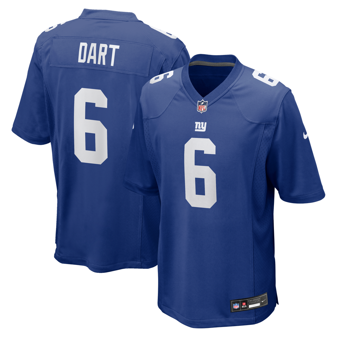 New York Giants Jaxson Dart Nike Royal Game Jersey product image 14