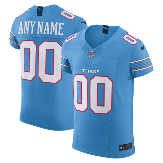 Tennessee Titans Nike Light Blue Vapor FUSE Elite Custom product image 1