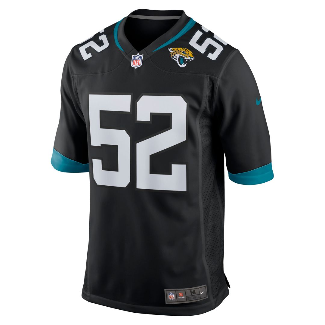 Jacksonville Jaguars DaVon Hamilton Nike Teal Game Jersey product image 18