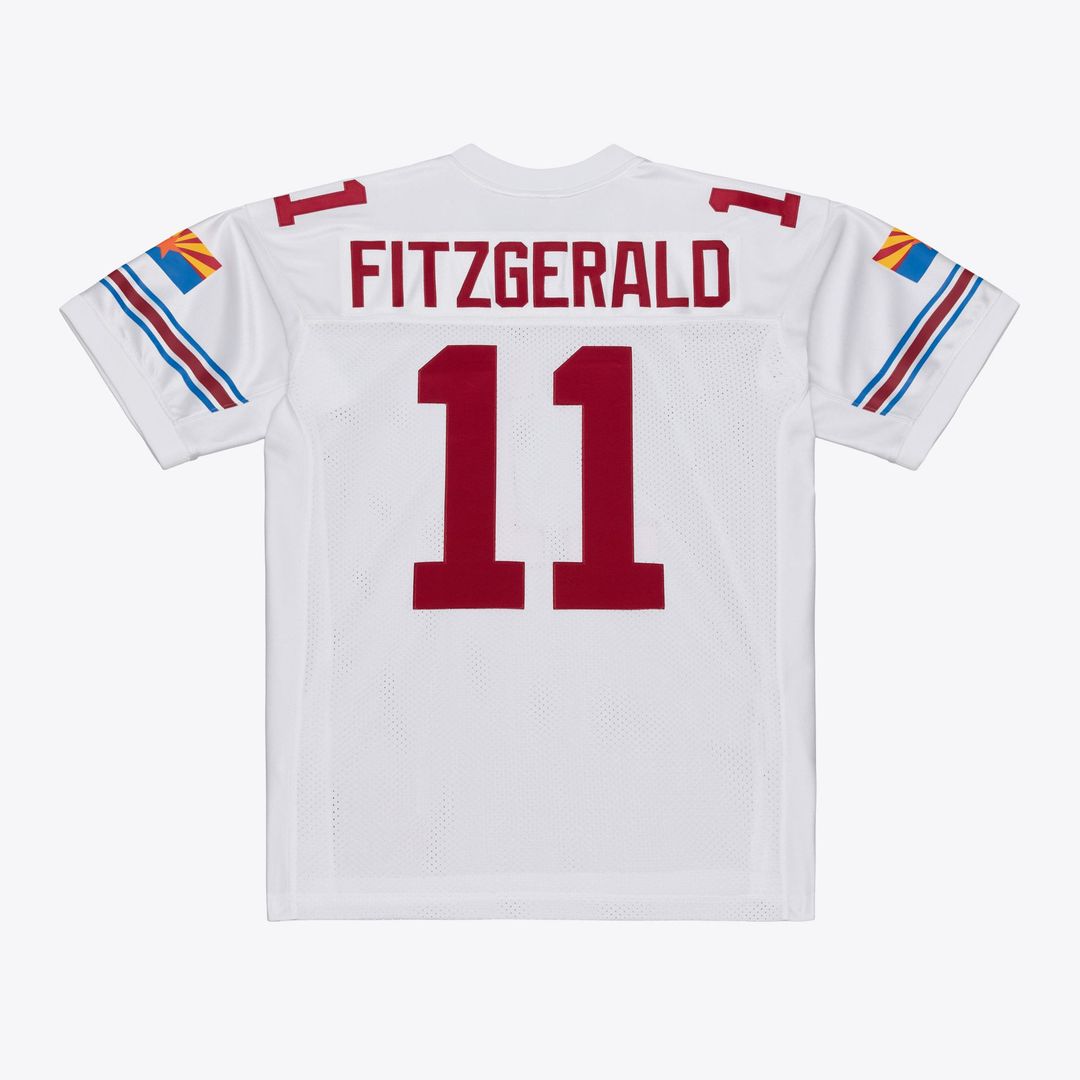 Arizona Cardinals Larry Fitzgerald Mitchell & Ness White product image 3
