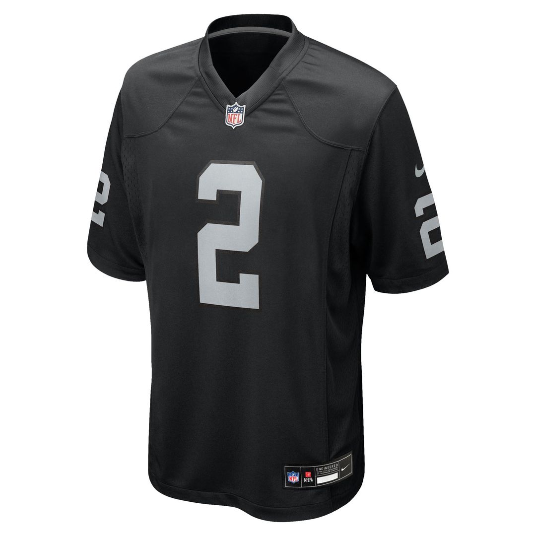 Las Vegas Raiders Ashton Jeanty Nike White Game Jersey product image 8