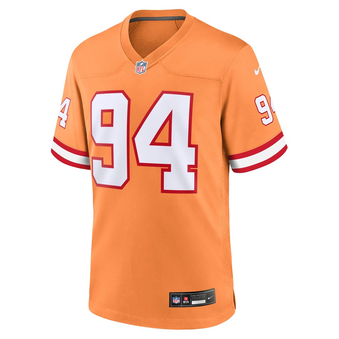 Tampa Bay Buccaneers Calijah Kancey Nike White Game Jersey product image 8