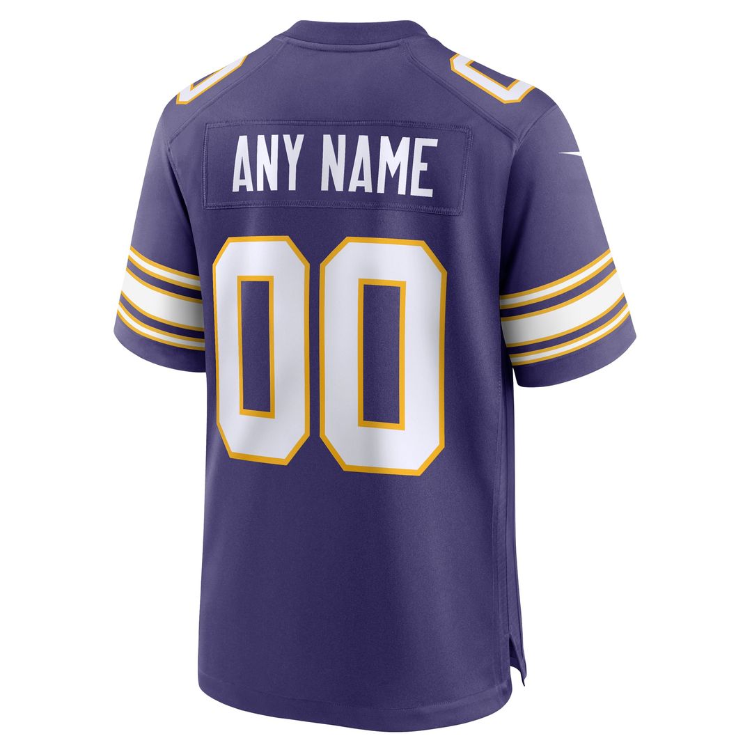 Minnesota Vikings Nike White Alternate Custom Jersey product image 9