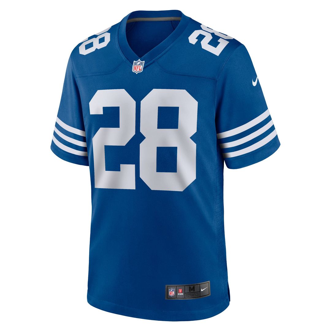 Indianapolis Colts Jonathan Taylor Nike White Game Jersey product image 8