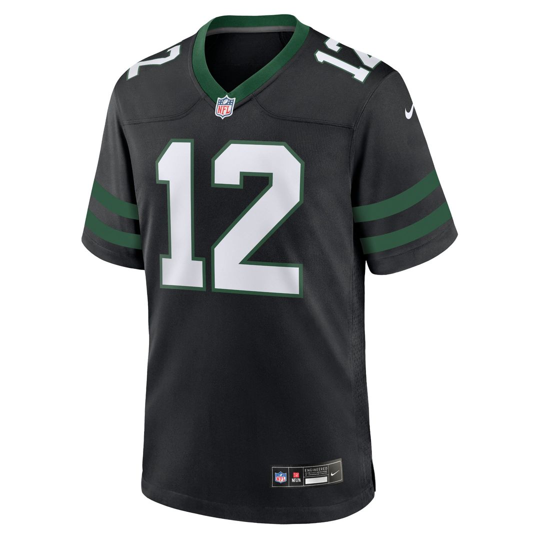 New York Jets Joe Namath Nike Legacy Black Alternate product image 2