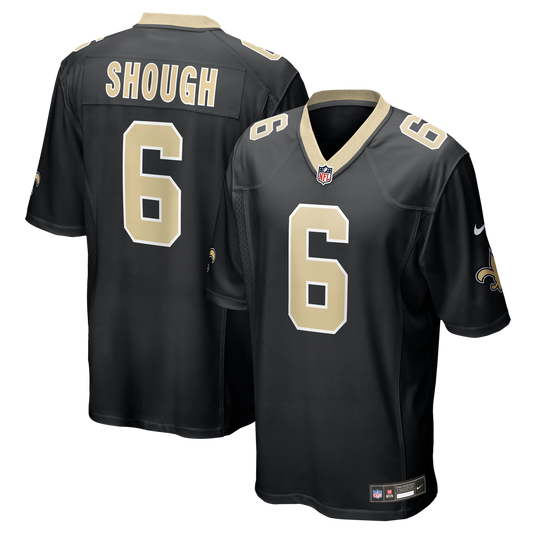 New Orleans Saints Tyler Shough Nike Black Game Jersey product image 1