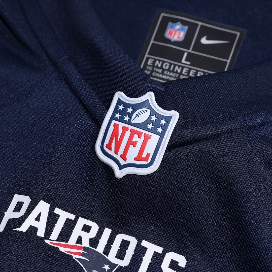New England Patriots A.J. Brown Nike Navy Game Jersey product image 6