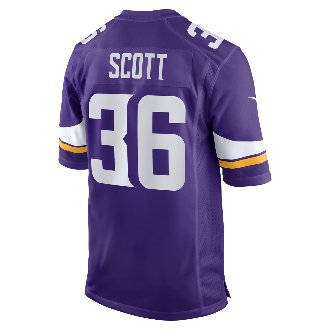 Minnesota Vikings Zavier Scott Nike Purple Game Jersey product image 3