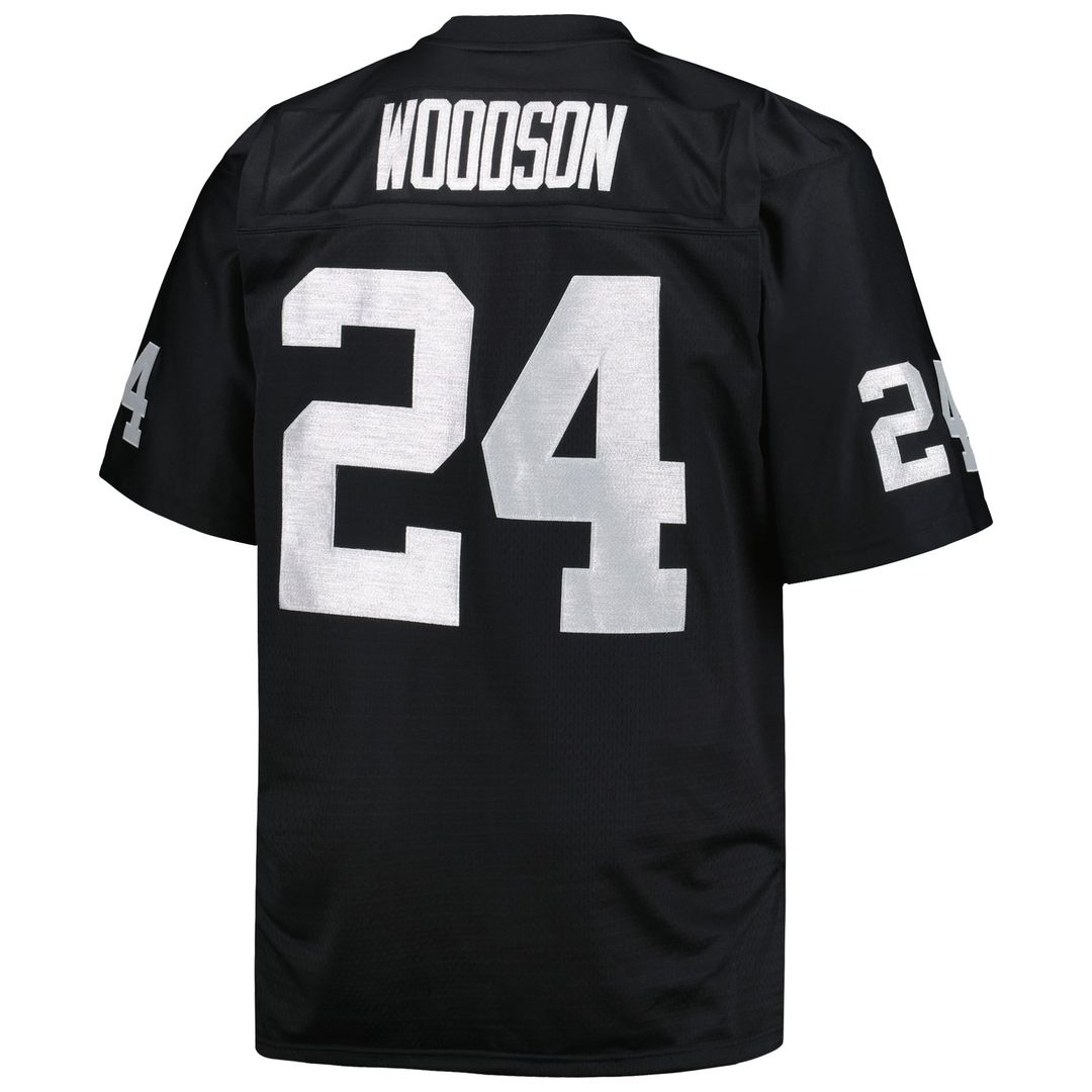 Las Vegas Raiders Charles Woodson Mitchell & Ness Black Big product image 3