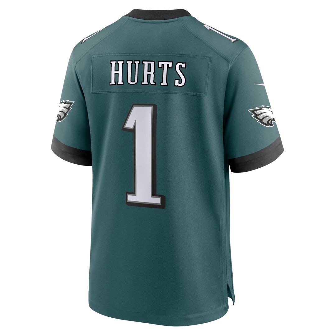Philadelphia Eagles Jalen Hurts Nike Midnight Green Game product image 3