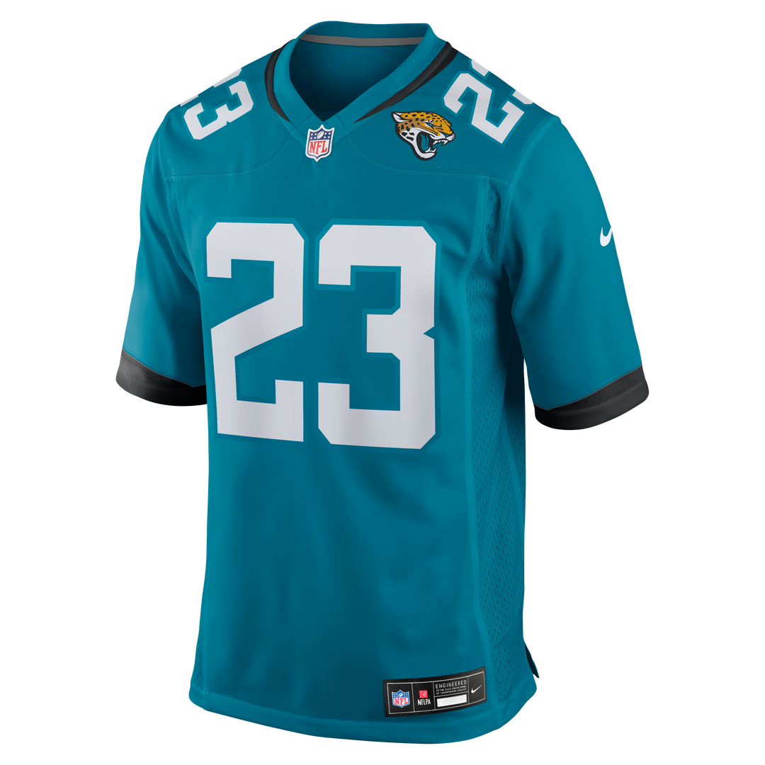 Jacksonville Jaguars Foyesade Oluokun Nike Teal Game Jersey product image 2