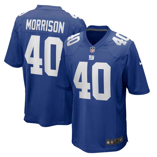 New York Giants Joe Morrison Nike Royal Retired Player product image 1