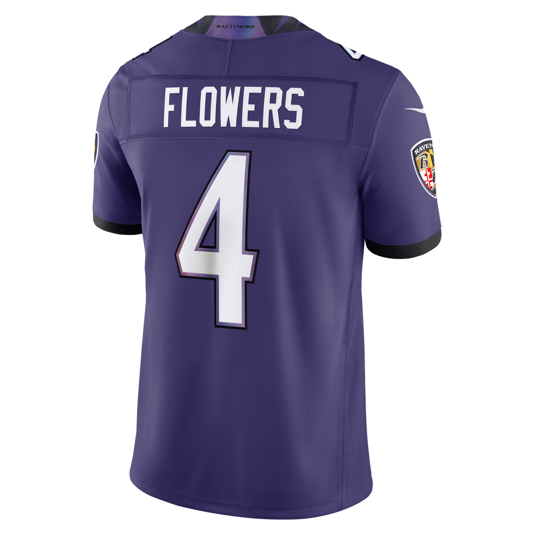 Baltimore Ravens Zay Flowers Nike Purple Team Vapor FUSE product image 11
