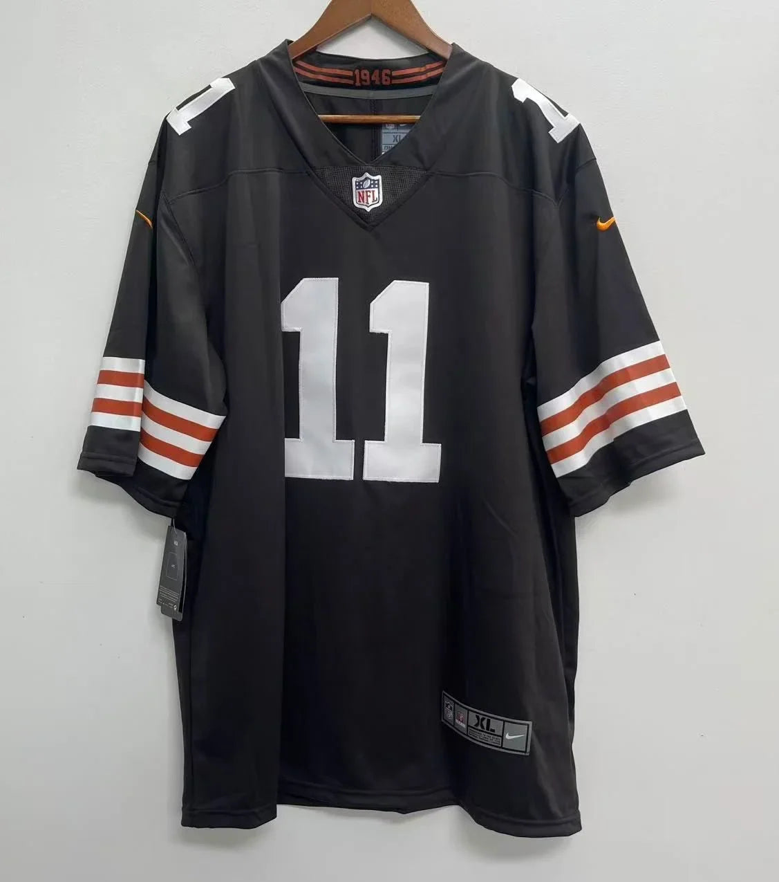 Donovan Peoples-Jones Cleveland Browns Official NFL Nike Jersey product image 2, provided for visual reference and product