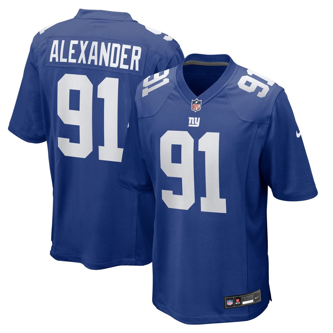 New York Giants Darius Alexander Nike Royal Game Jersey product image 1