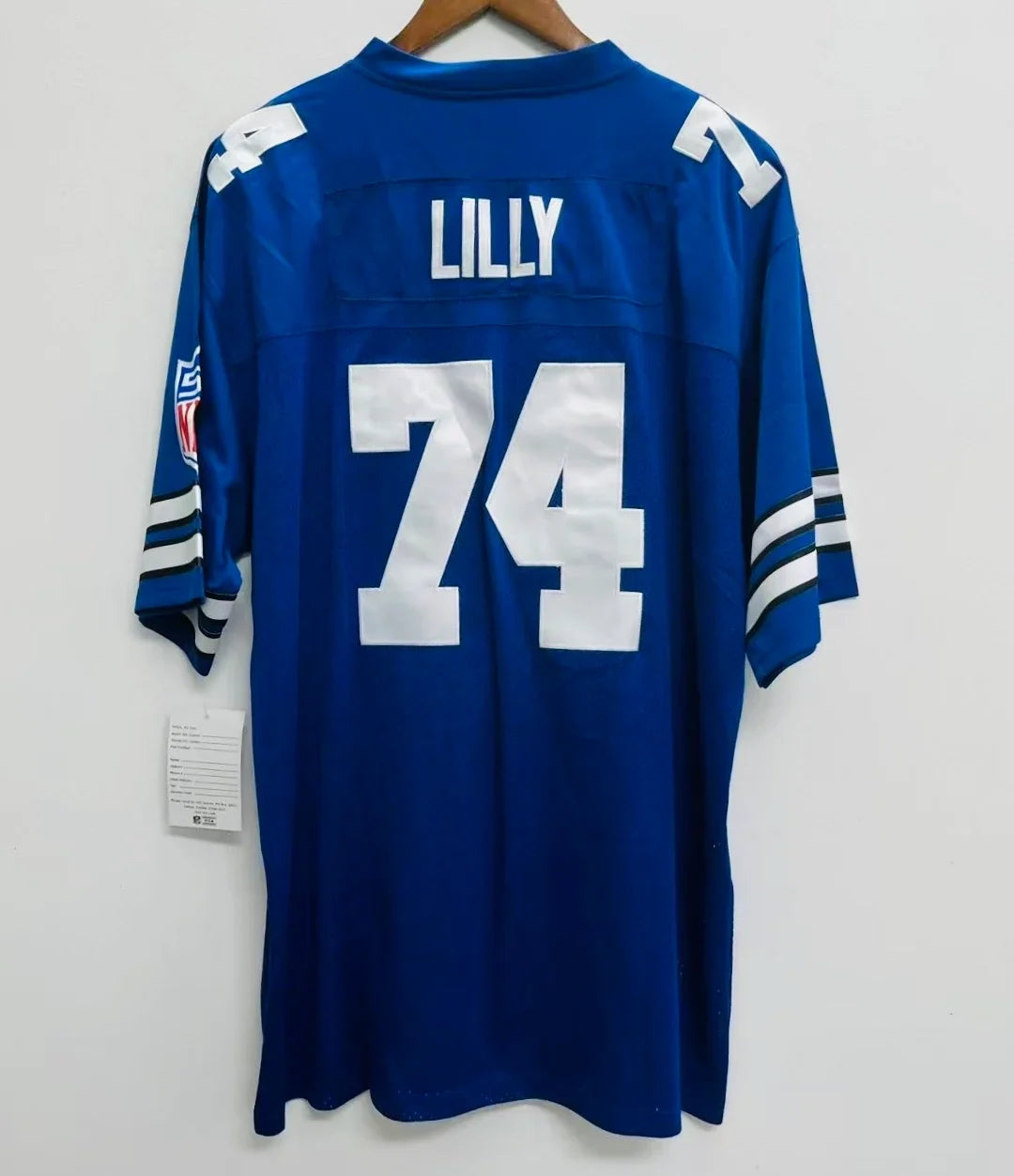 Bob Lilly Dallas Cowboys Official NFL Mitchell & Ness Jersey product image 1, provided for visual reference and product
