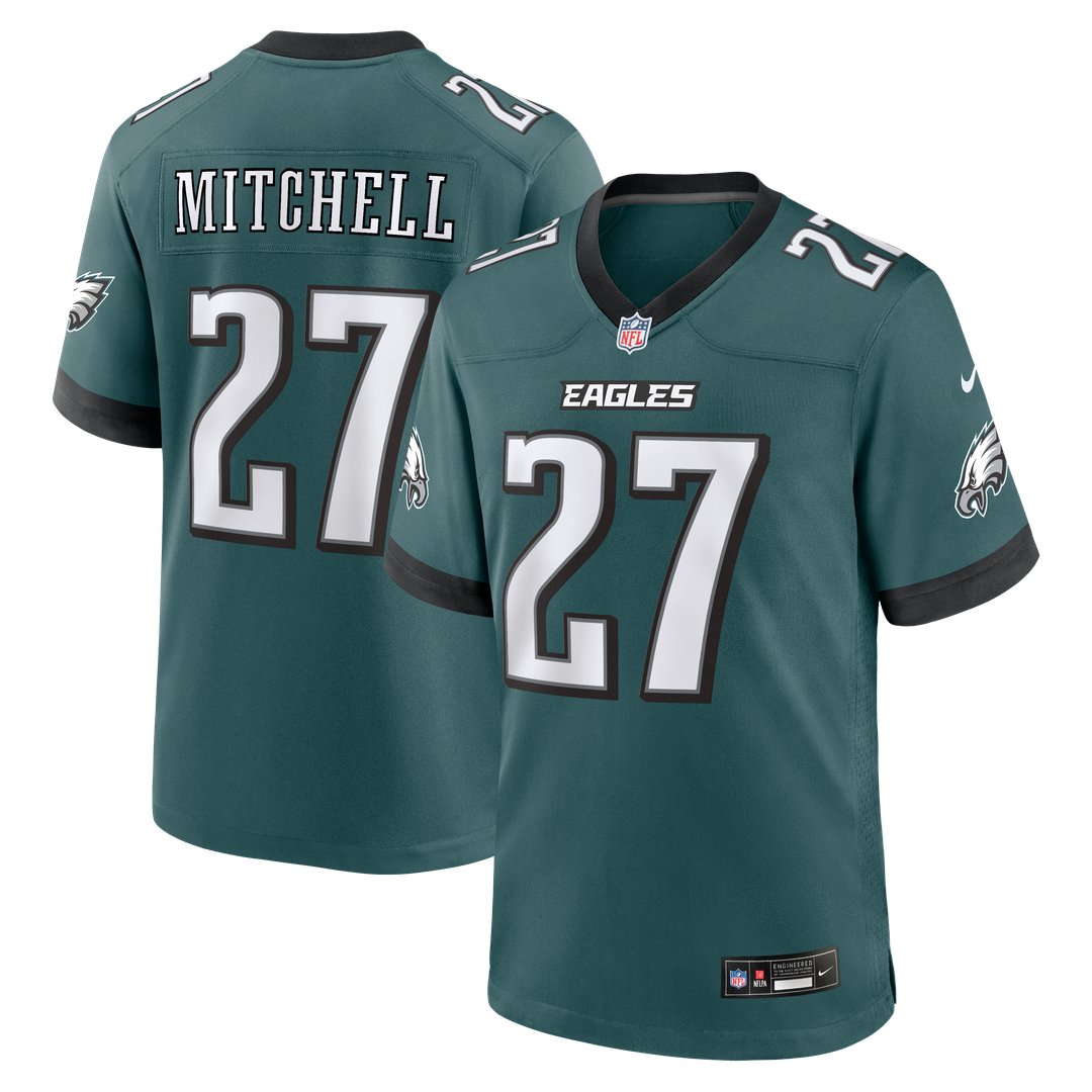 Philadelphia Eagles Quinyon Mitchell Nike Midnight Green product image 1