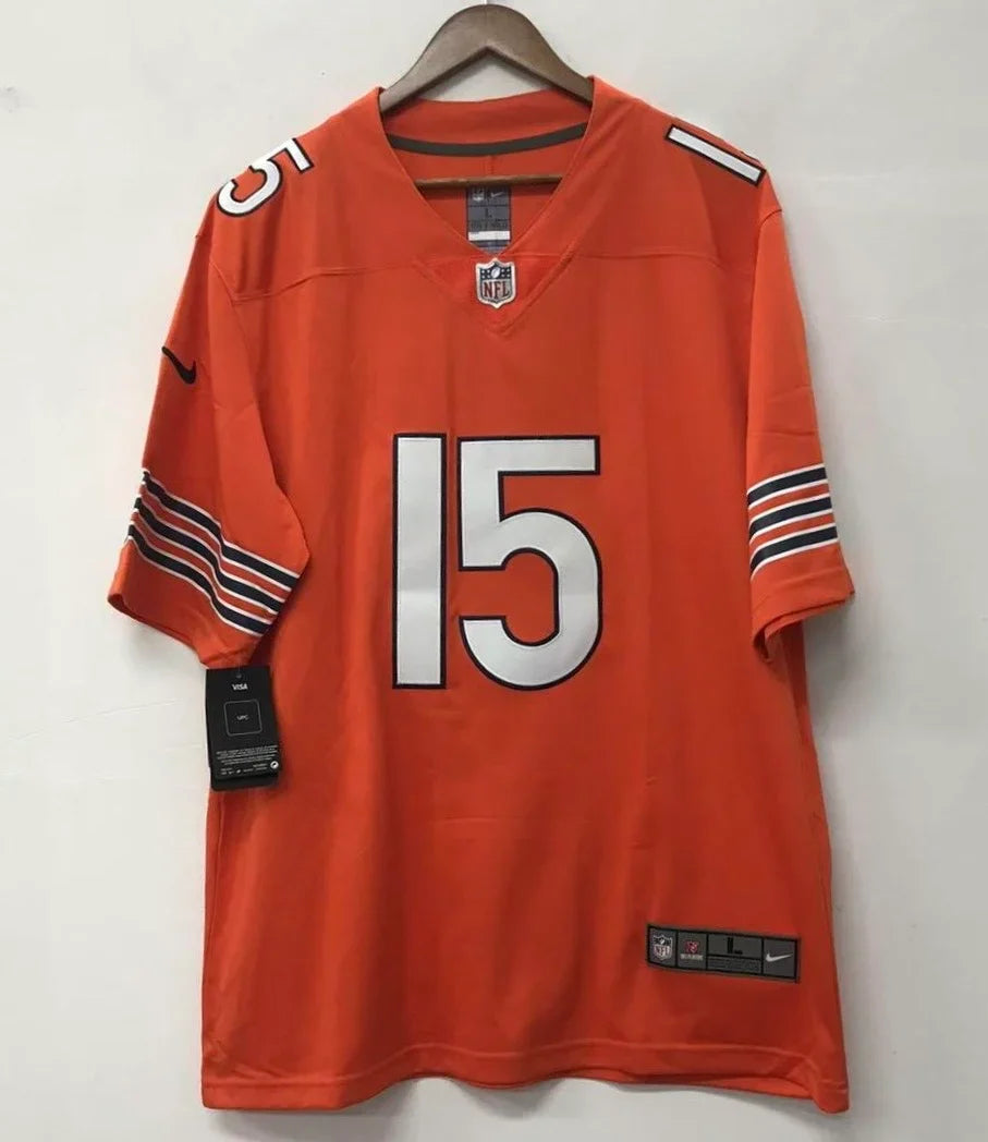 Rome Odunze Chicago Bears official Nike NFL Jersey product image 2, provided for visual reference and product detail review