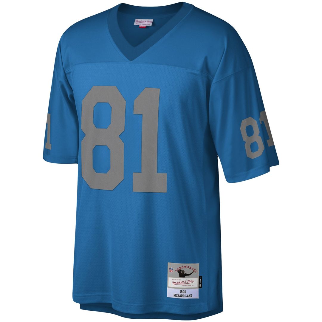 Detroit Lions Richard Lane Mitchell & Ness Blue Legacy product image 2