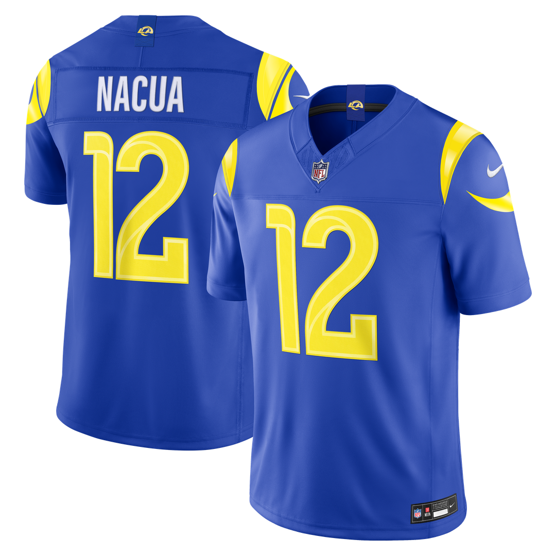 Los Angeles Rams Puka Nacua Nike White Vapor FUSE Stitched product image 19