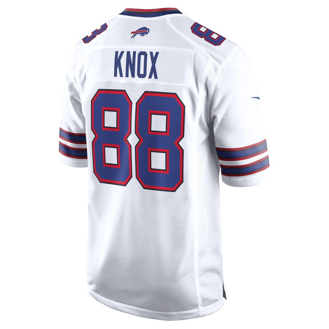 Buffalo Bills Dawson Knox Nike White Away Game Jersey product image 3