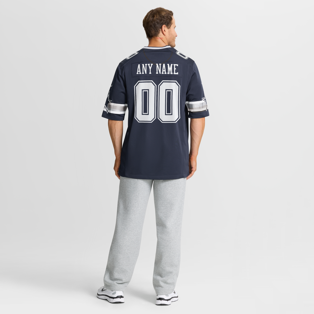Dallas Cowboys Nike Navy Custom Jersey product image 8