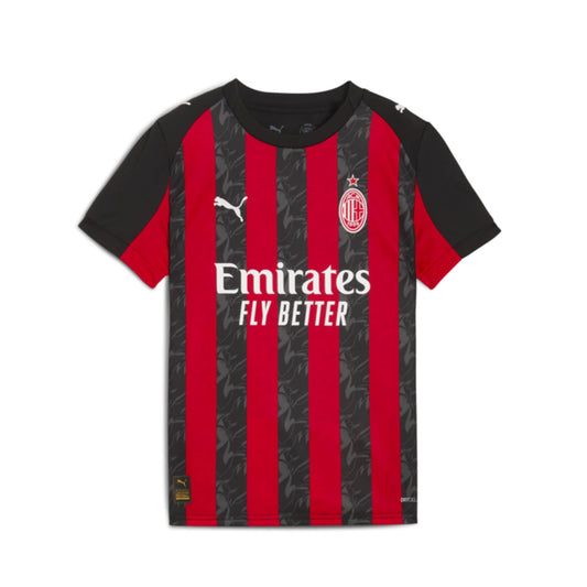 Puma AC Milan Home Jersey Jr (Fan Version) product image 1, provided for visual reference and product detail review