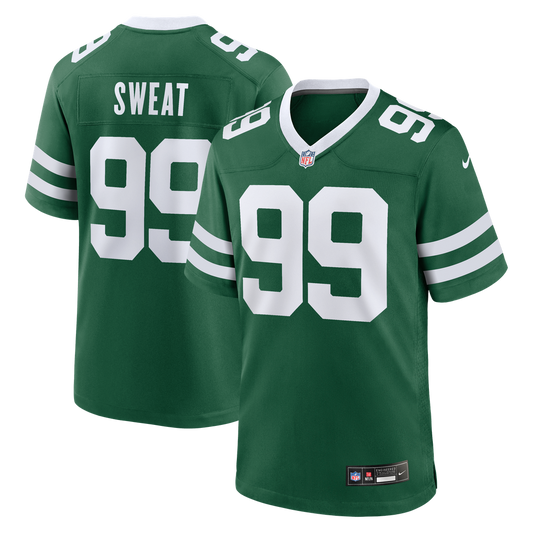 New York Jets T'Vondre Sweat Nike Legacy Green Game Jersey product image 1