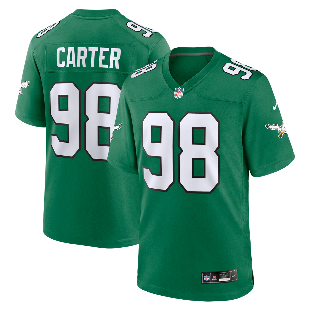 Philadelphia Eagles Jalen Carter Nike Midnight Green Game product image 7