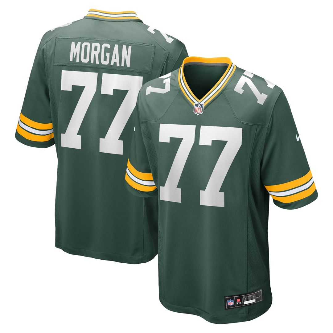 Green Bay Packers Jordan Morgan Nike Game Jersey product image 1
