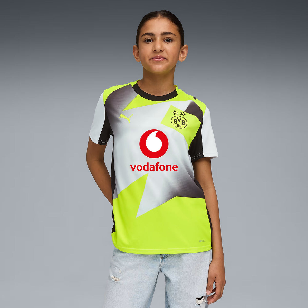 Puma Borussia Dortmund Away Replica Jersey product image 3, provided for visual reference and product detail review