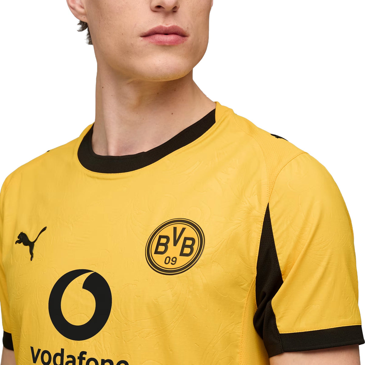 Puma Borussia Dortmund Cup 25/26 Authentic Jersey product image 3, provided for visual reference and product detail review