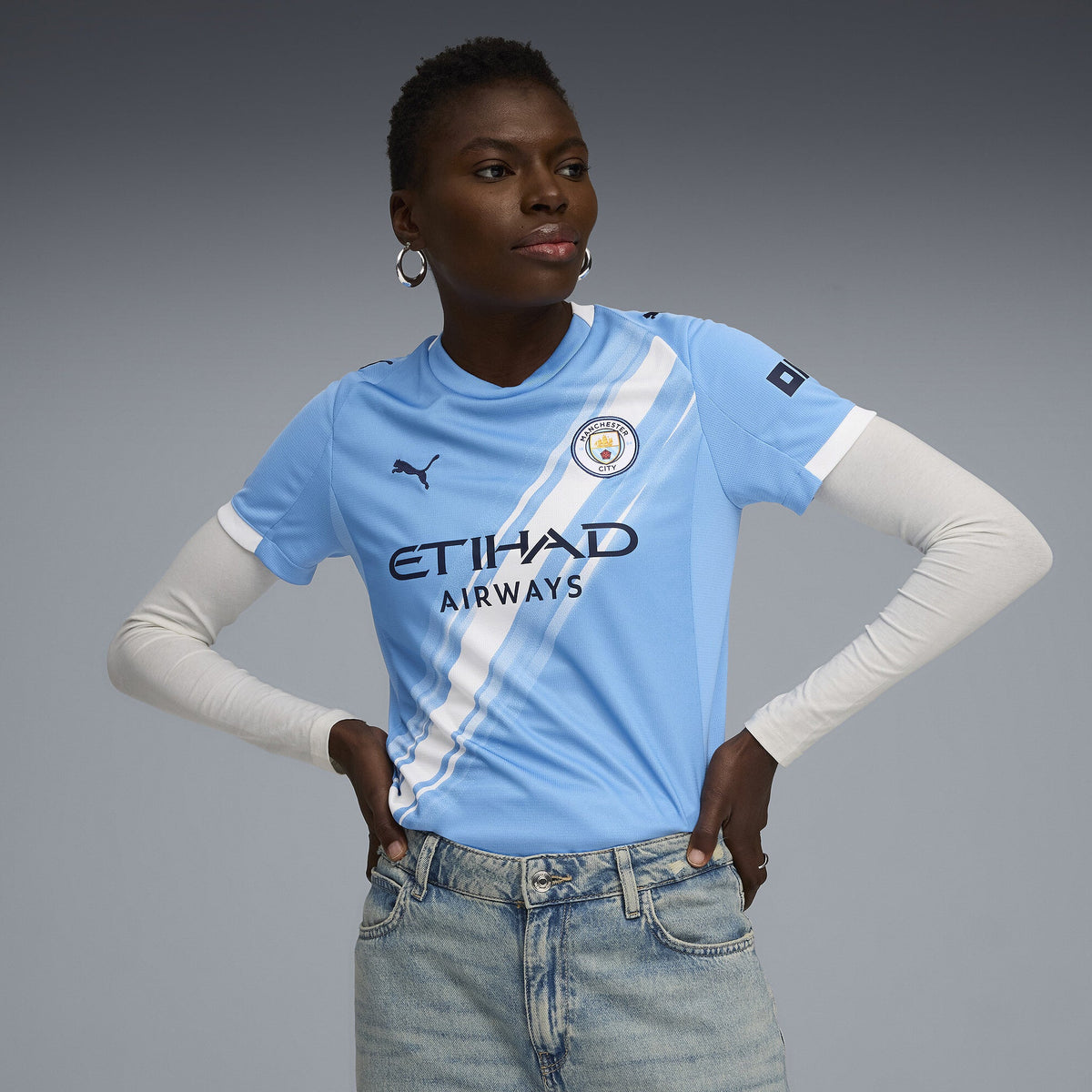 Puma Manchester City Home Jersey 25/26 product image 3, provided for visual reference and product detail review