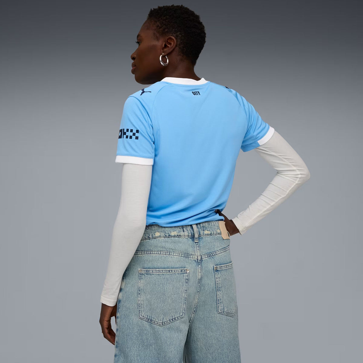 Puma Manchester City Home Jersey 25/26 product image 4, provided for visual reference and product detail review
