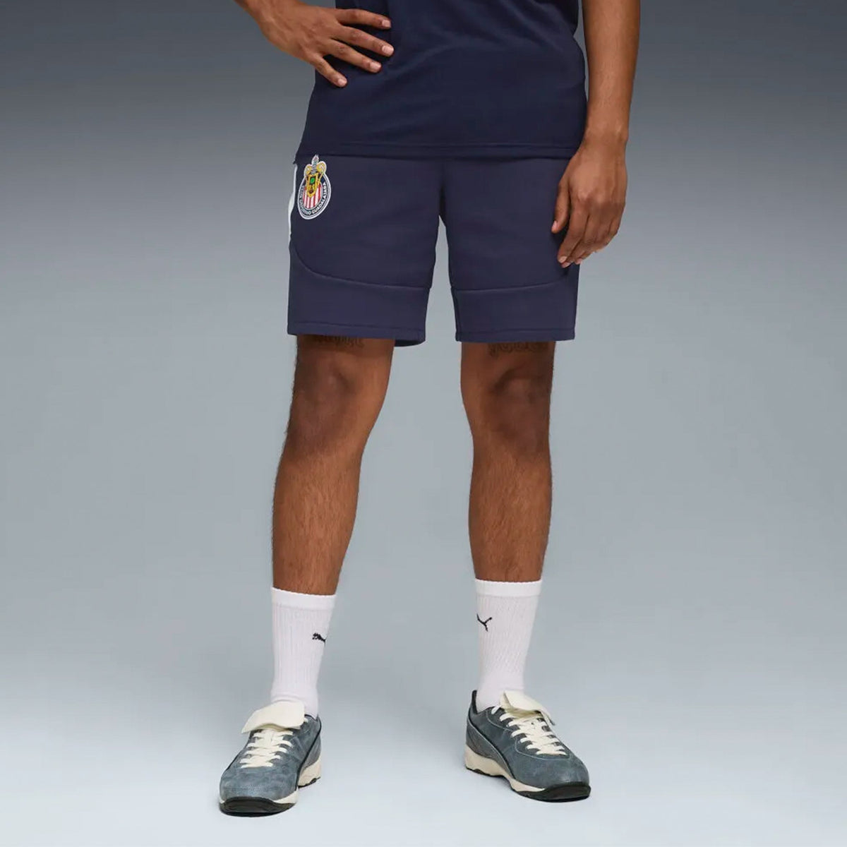 Puma Chivas Evostripe Shorts product image 3, provided for visual reference and product detail review