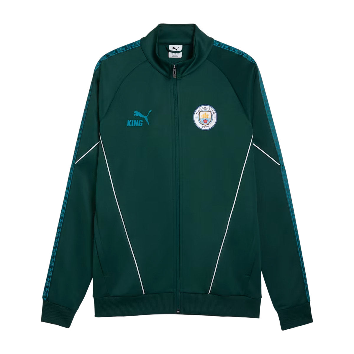 Puma Manchester City King Anthem Jacket product image 5, provided for visual reference and product detail review