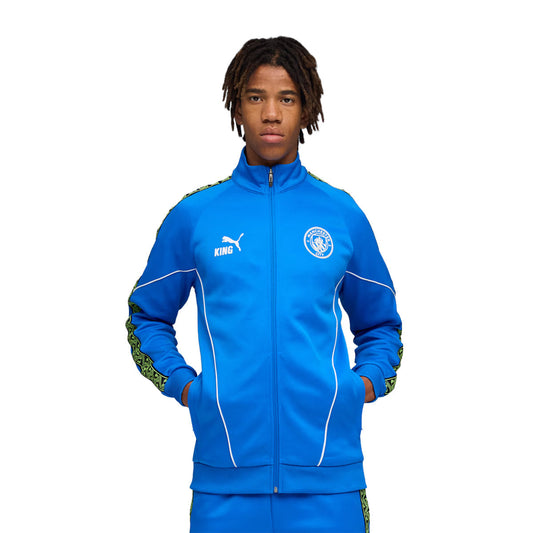 Puma Manchester City King Anthem Jacket product image 1, provided for visual reference and product detail review
