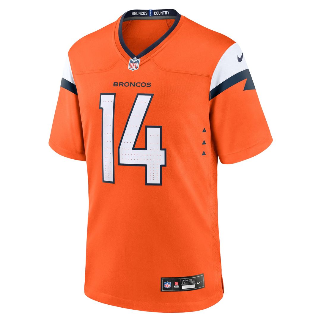 Denver Broncos Courtland Sutton Nike Orange Mile High product image 2