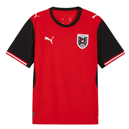 Puma Austria Replica Home Jersey product image 1, provided for visual reference and product detail review