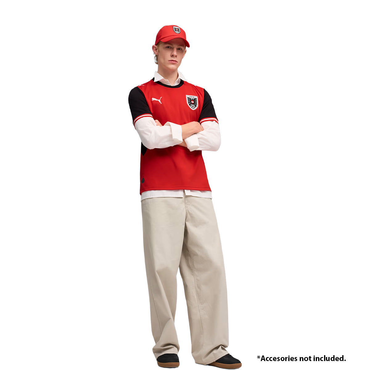 Puma Austria Replica Home Jersey product image 7, provided for visual reference and product detail review
