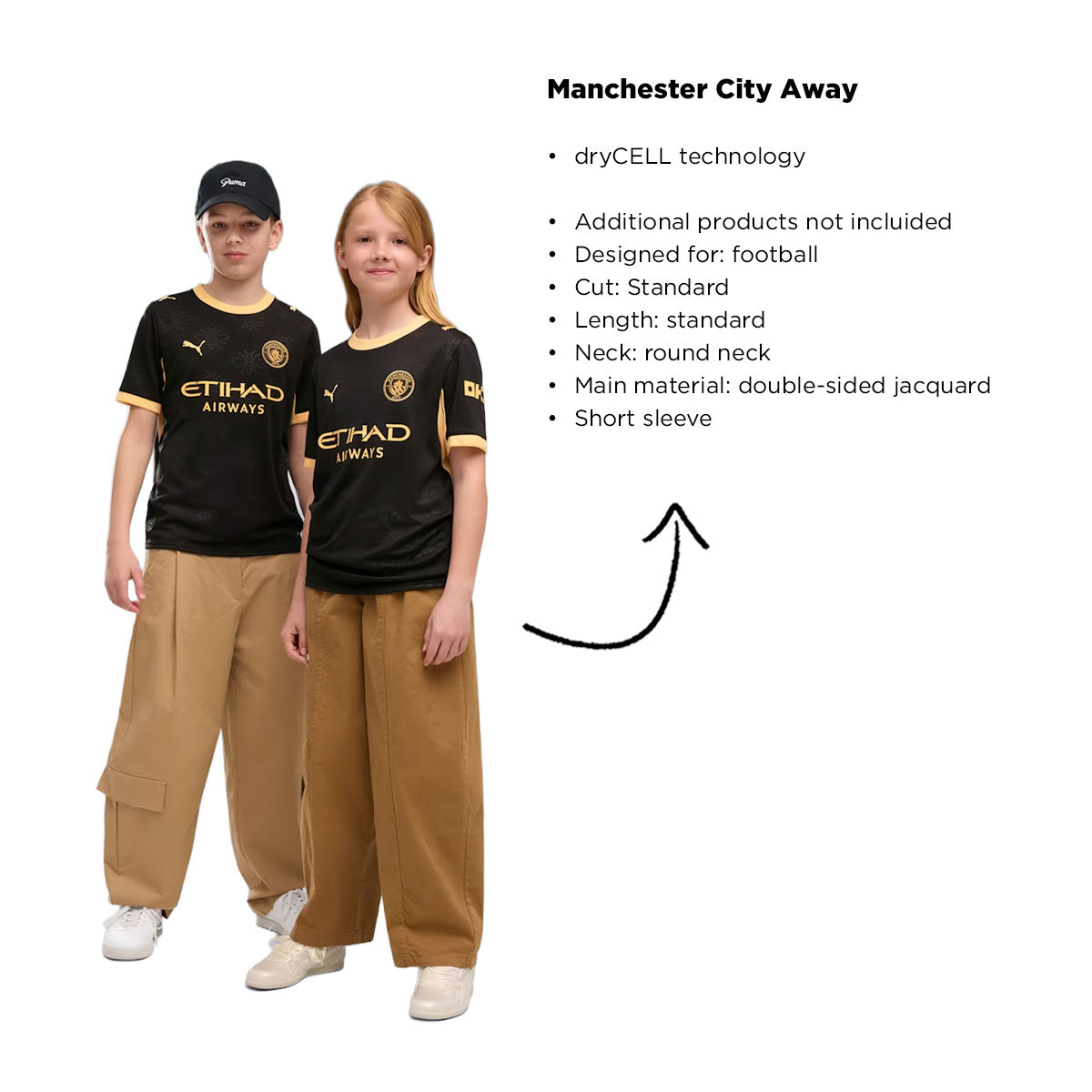 Puma Manchester City 26/27 Away Jersey product image 6, provided for visual reference and product detail review